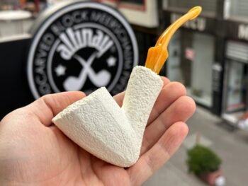 Panel Acorn Meerschaum Pipe 10386